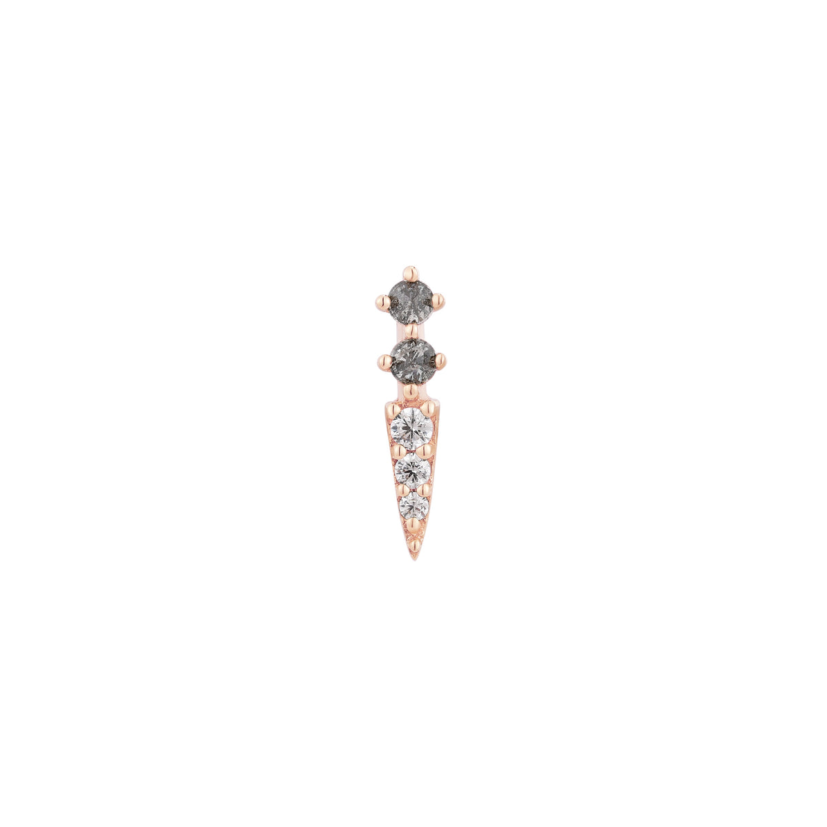 Activated Threadless End with Grey Diamond