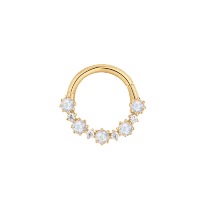 Ariana Clicker with Rainbow Moonstone