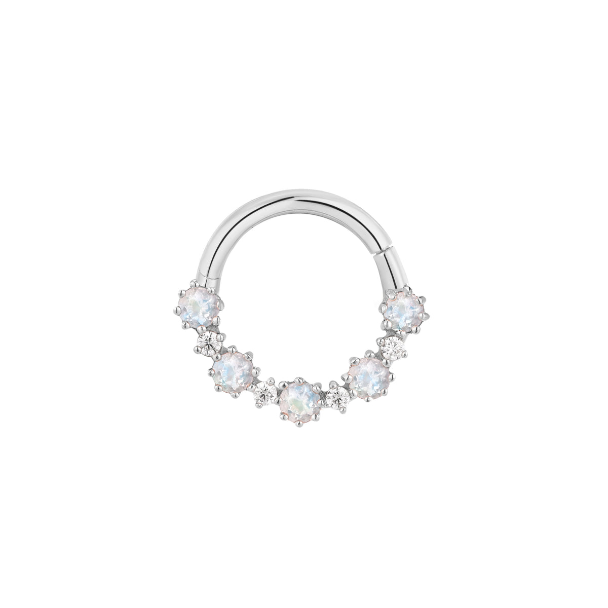 Ariana Clicker with Rainbow Moonstone