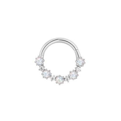 Ariana Clicker with Rainbow Moonstone