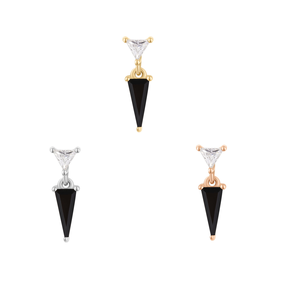 Daring Threadless End with Black Spinel