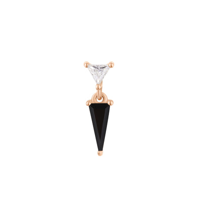 Daring Threadless End with Black Spinel