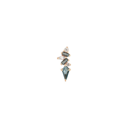 Mixt Threadless End with London Blue Topaz