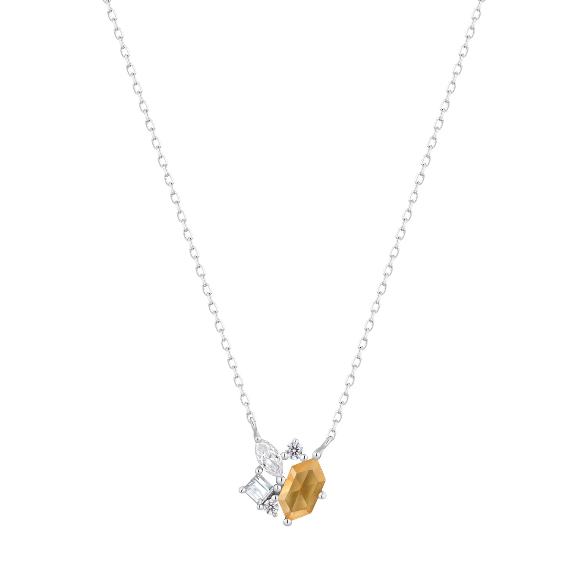 RION x Buddha Jewelry Guerdon Necklace with Rutilated Quartz