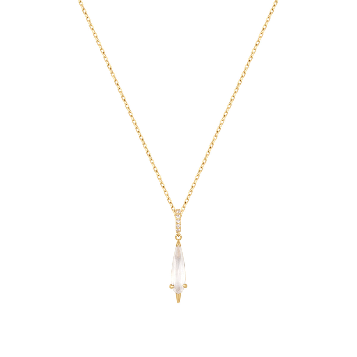 RION x Buddha Jewelry Access Necklace with Moonstone