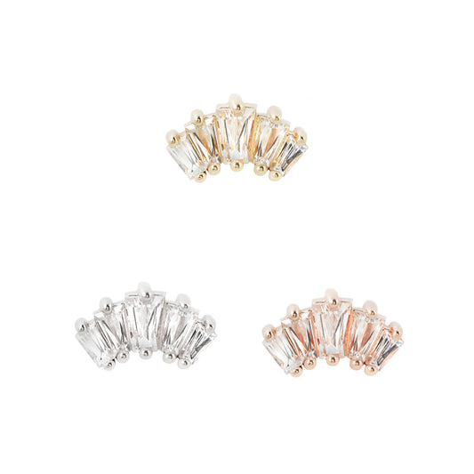 Gemma Cinq Threadless End with CZ