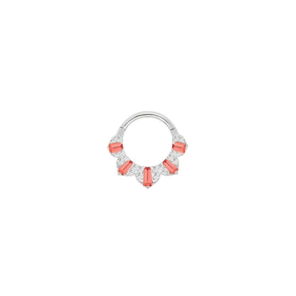 Gilty Pleasure Clicker with Garnet + Diamond