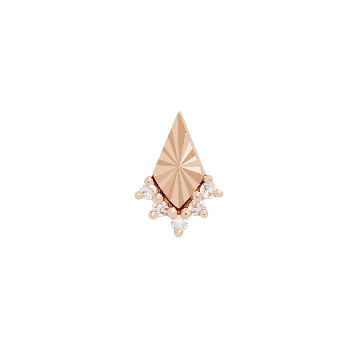 Glow Threadless End with Diamond