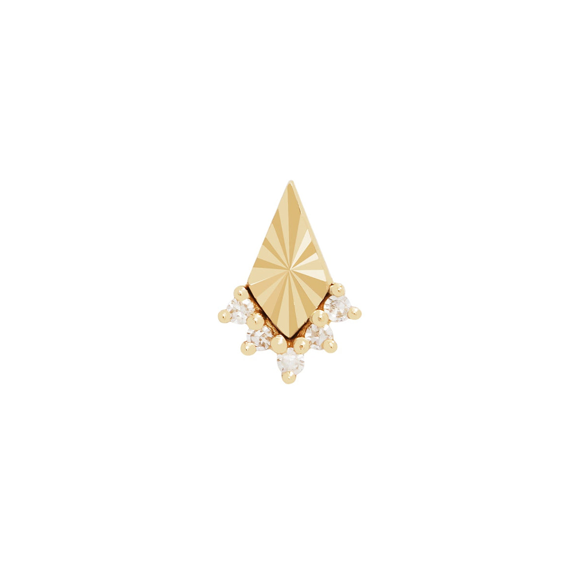 Glow Threadless End with Diamond