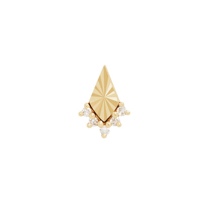 Glow Threadless End with Diamond