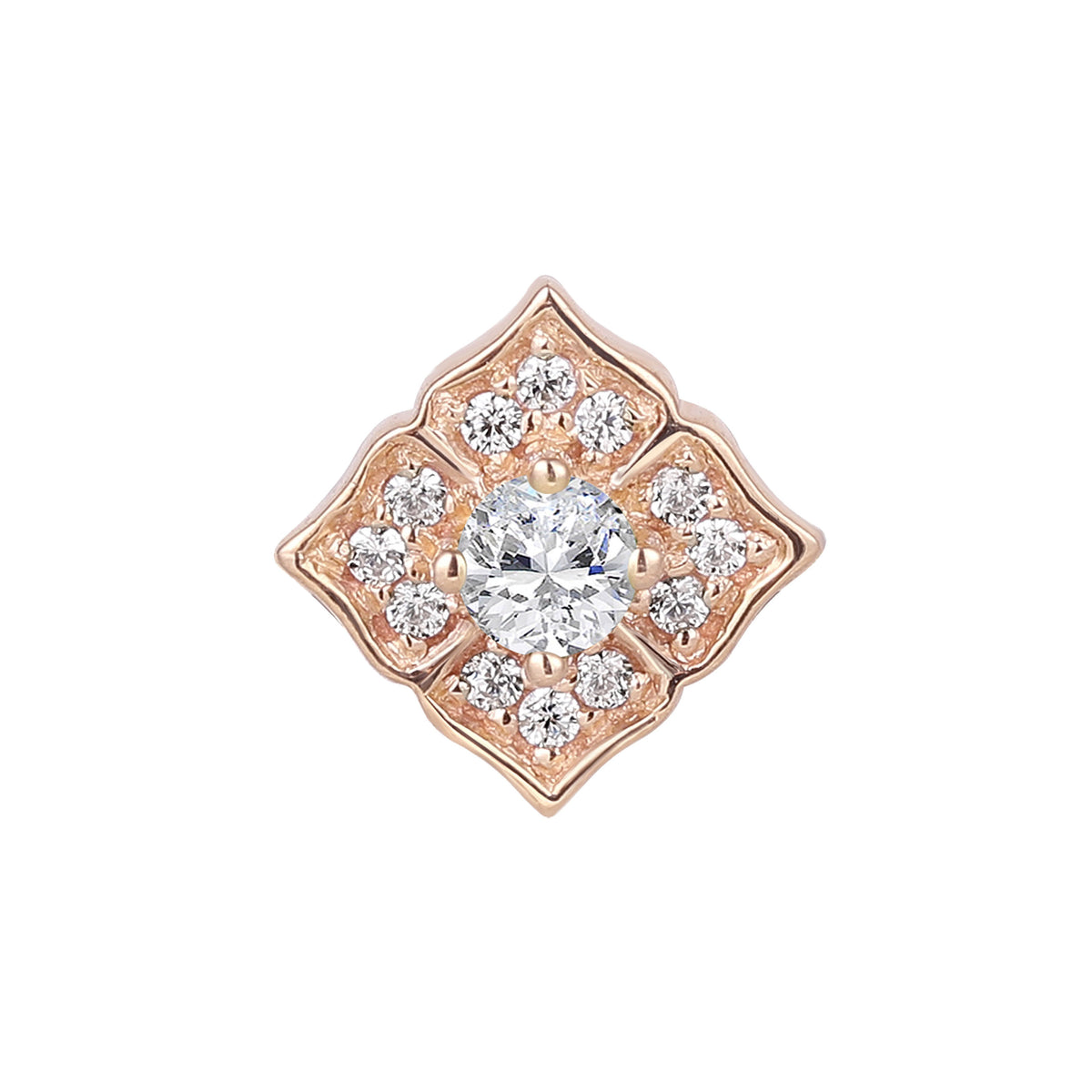 Grace Threadless End with CZ