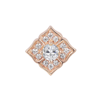 Grace Threadless End with CZ