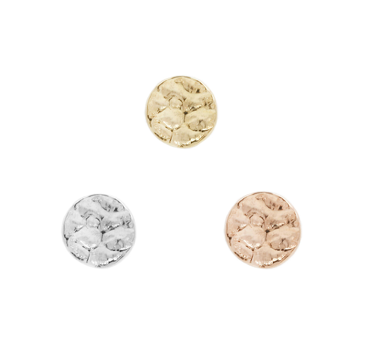 Disk Hammered Threadless End