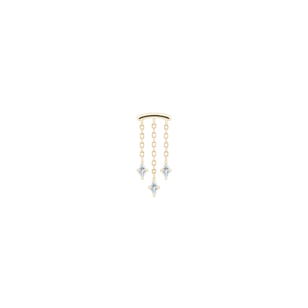 High Speed Threadless End with CZ