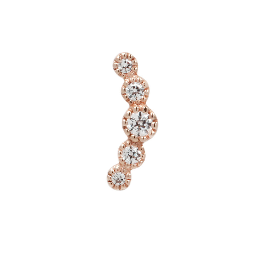 Infinity Threadless End With CZ