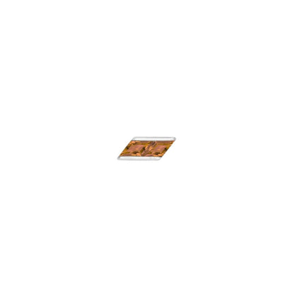 Joia Threadless End with Orange Garnet