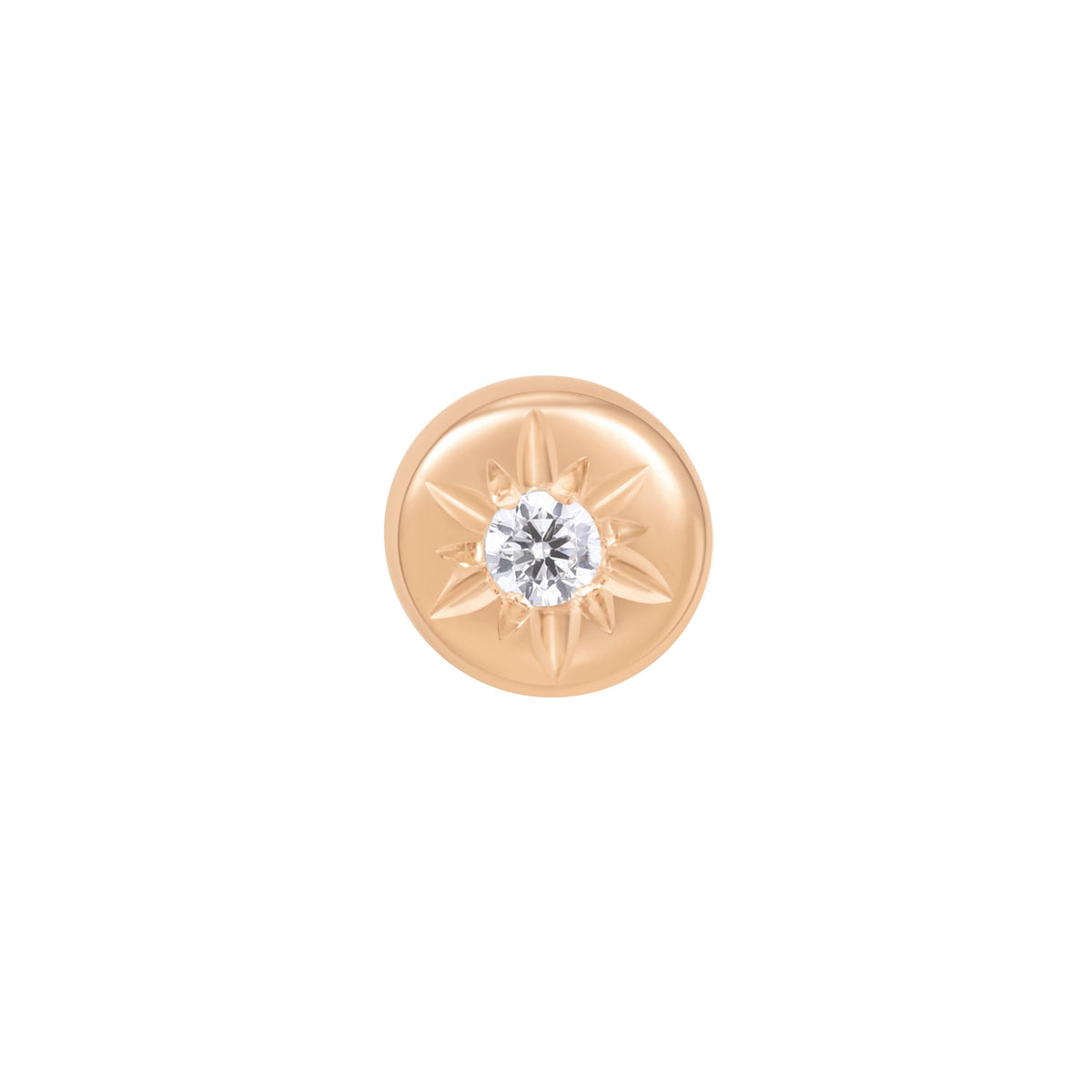 Lark Threadless End with CZ
