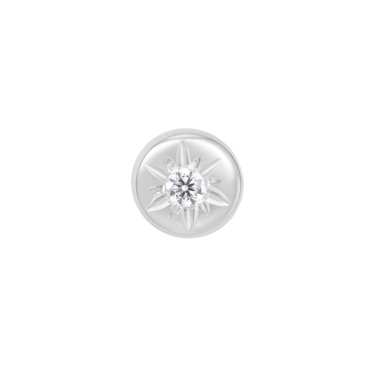 Lark Threadless End with CZ