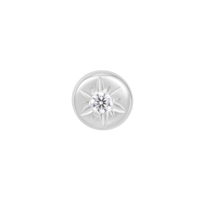 Lark Threadless End with CZ