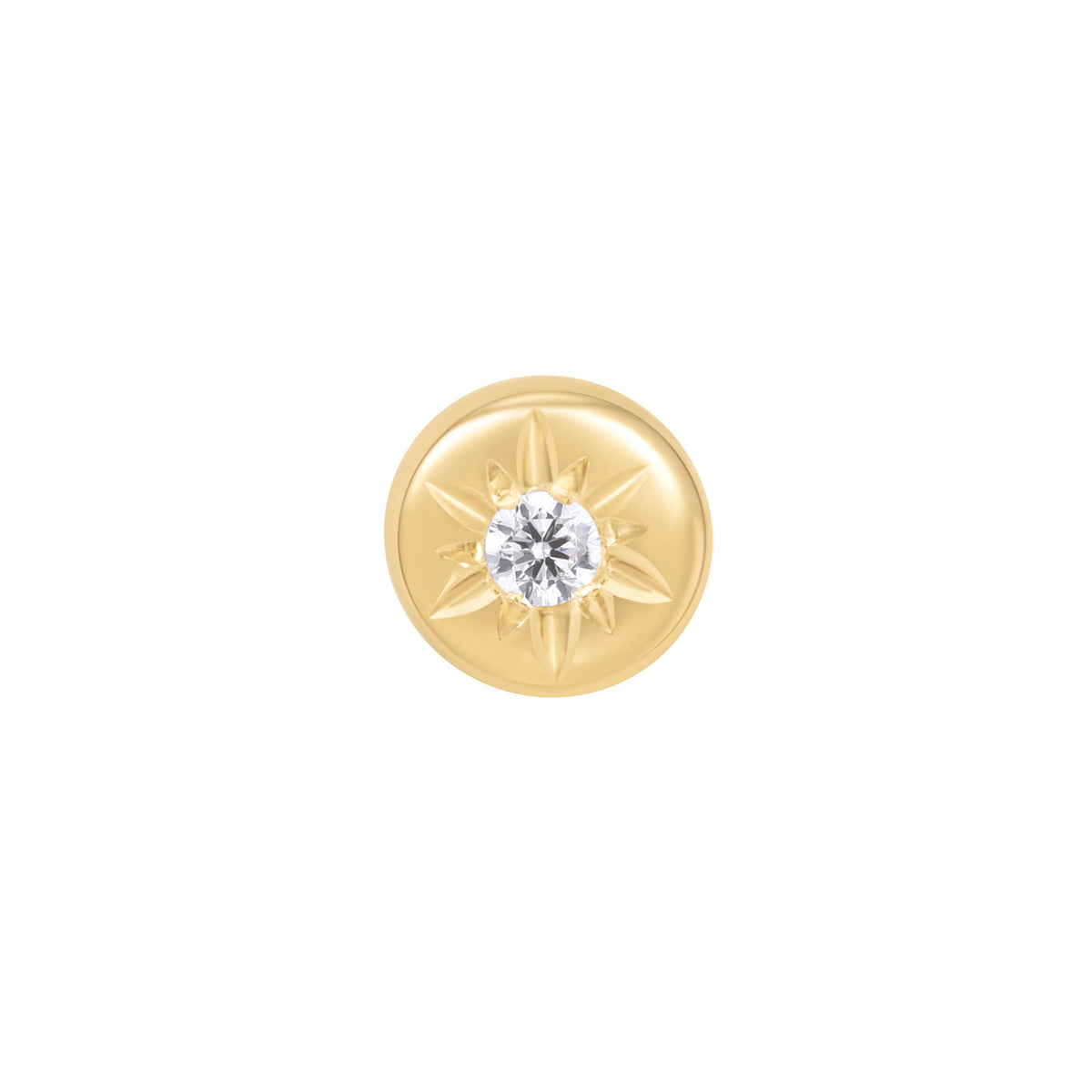 Lark Threadless End with CZ