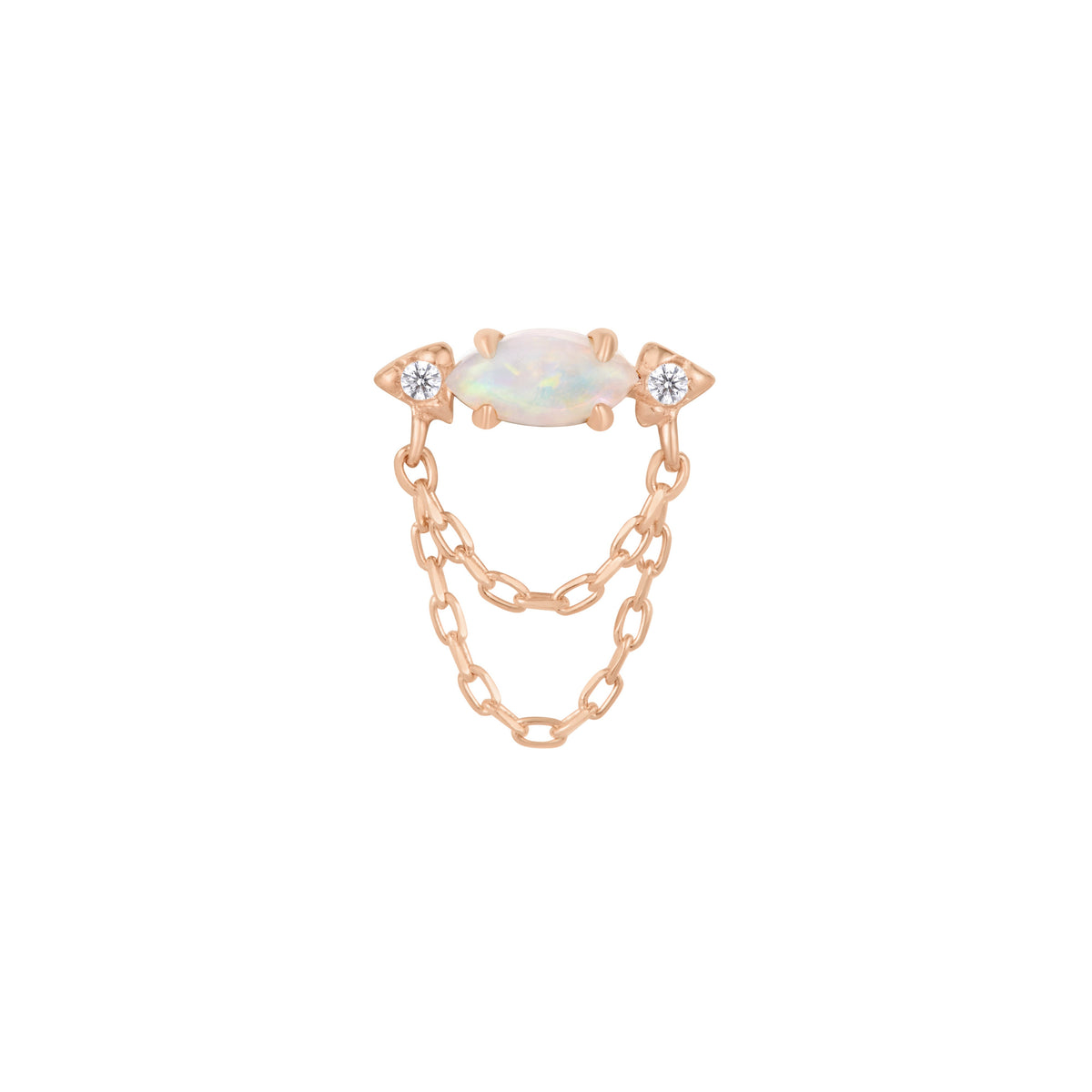 Limitless Threadless End with Opal