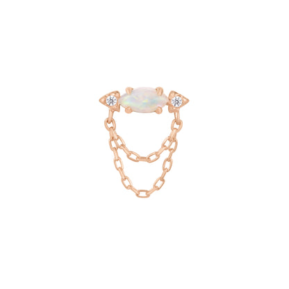Limitless Threadless End with Opal