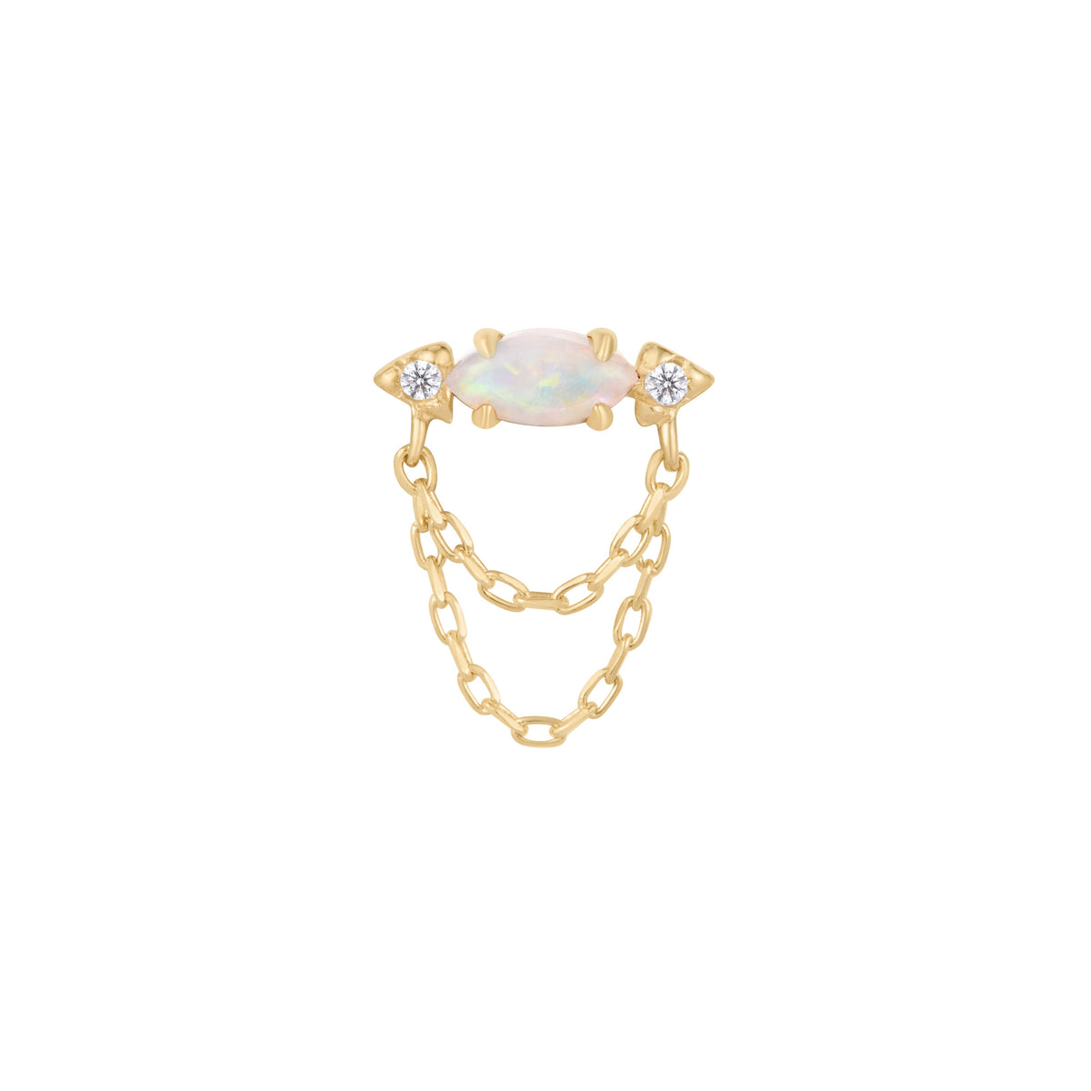 Limitless Threadless End with Opal
