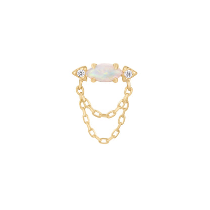 Limitless Threadless End with Opal