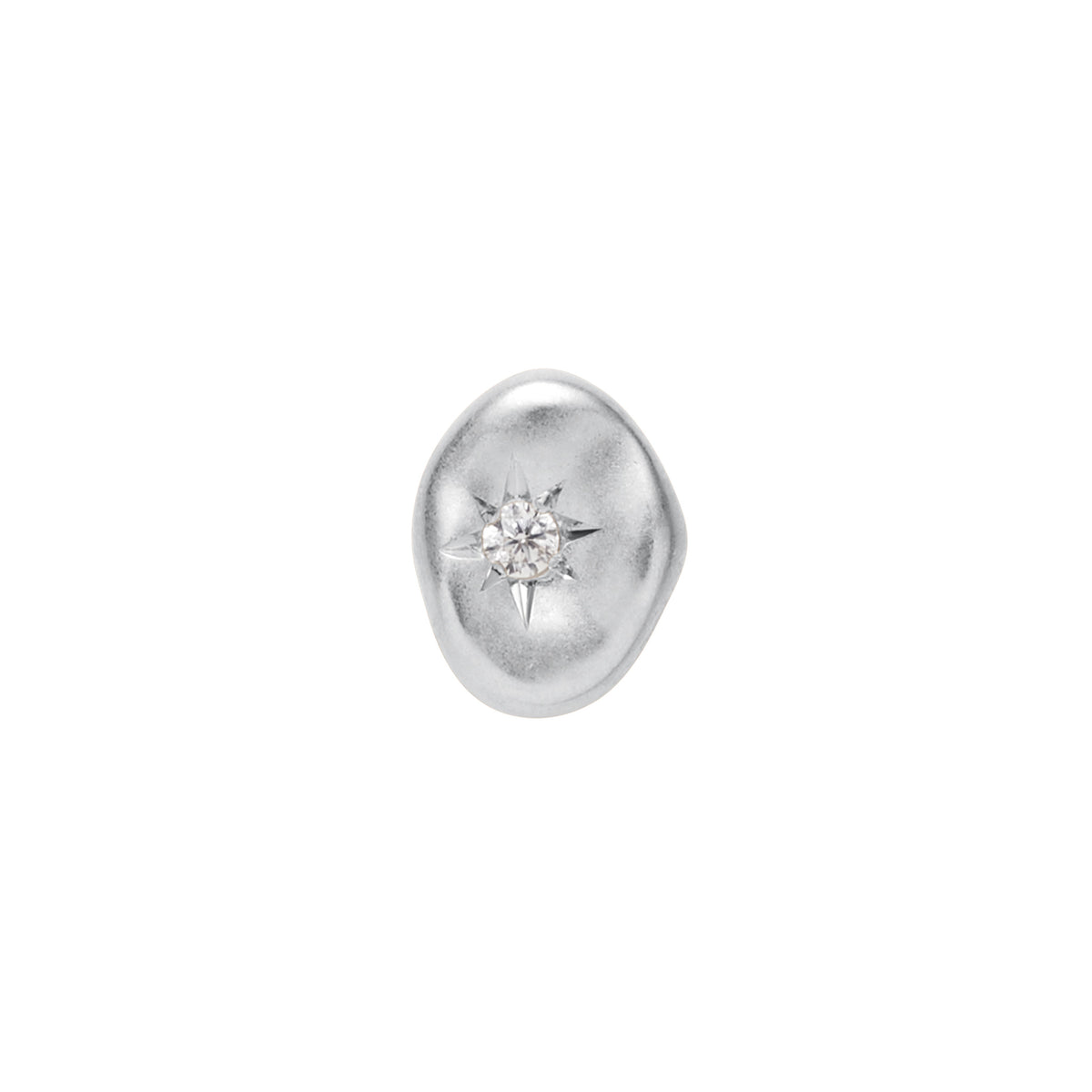 Lover Threadless End with CZ