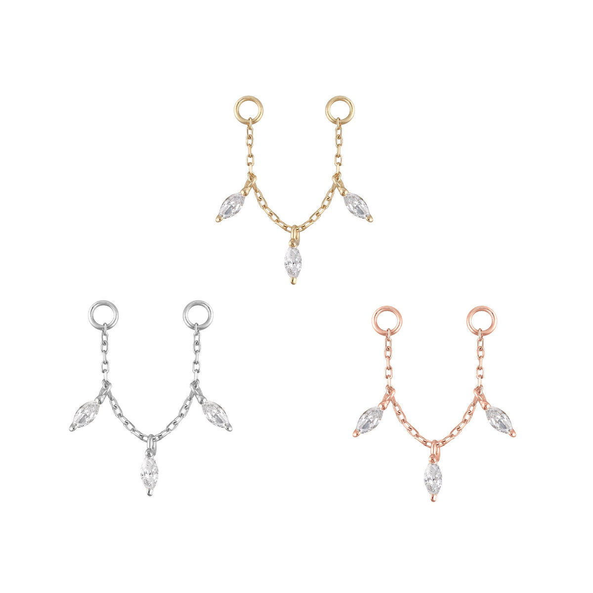 Lyric Chain with CZ