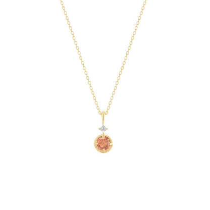 RION x Buddha Jewelry Manifest Necklace with Oregon Sunstone