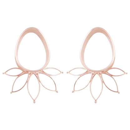 Marquise Eyelets - Rose Gold Plated