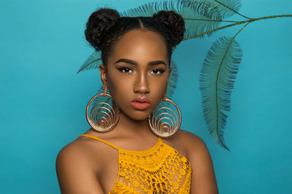 Osiris Earrings - Rose Gold