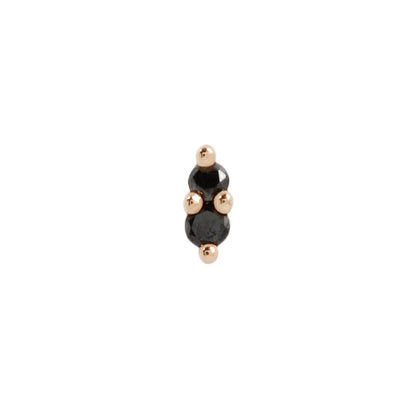 Mishka 2 Threadless End with Black Diamond
