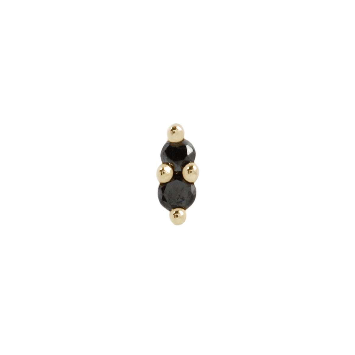Mishka 2 Threadless End with Black Diamond
