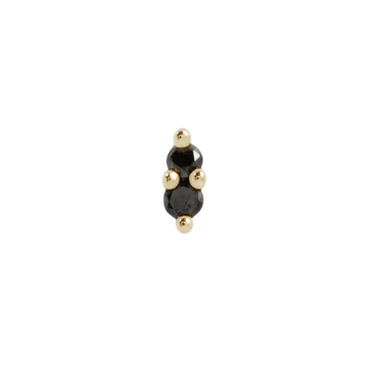 Mishka 2 Threadless End with Black Diamond