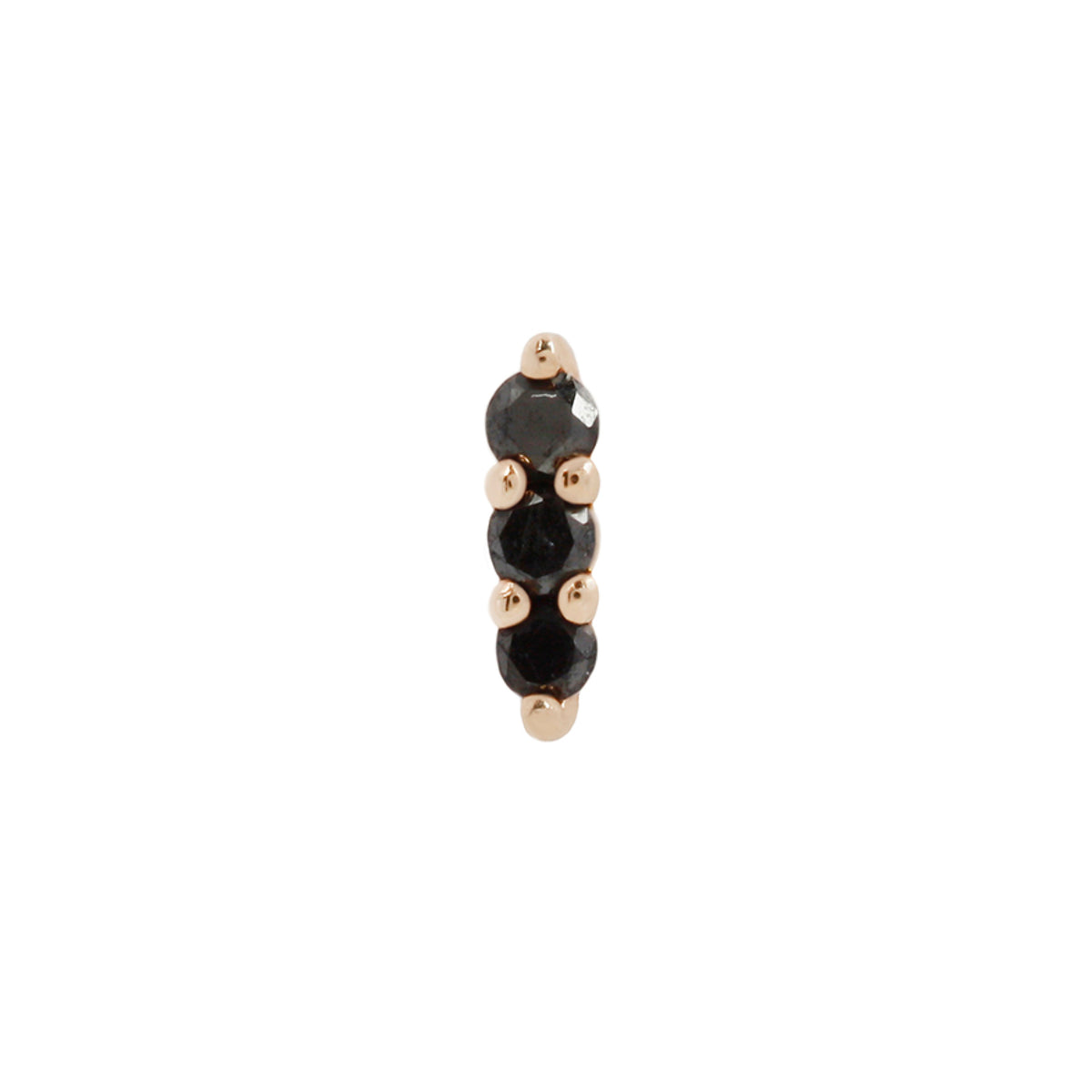 Mishka 3 Threadless End with Black Diamond