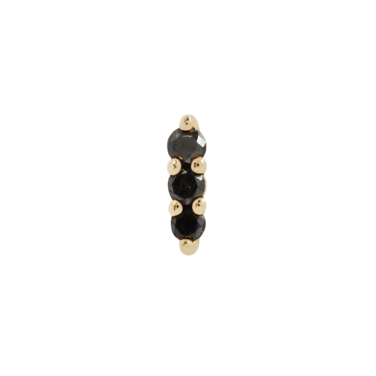 Mishka 3 Threadless End with Black Diamond