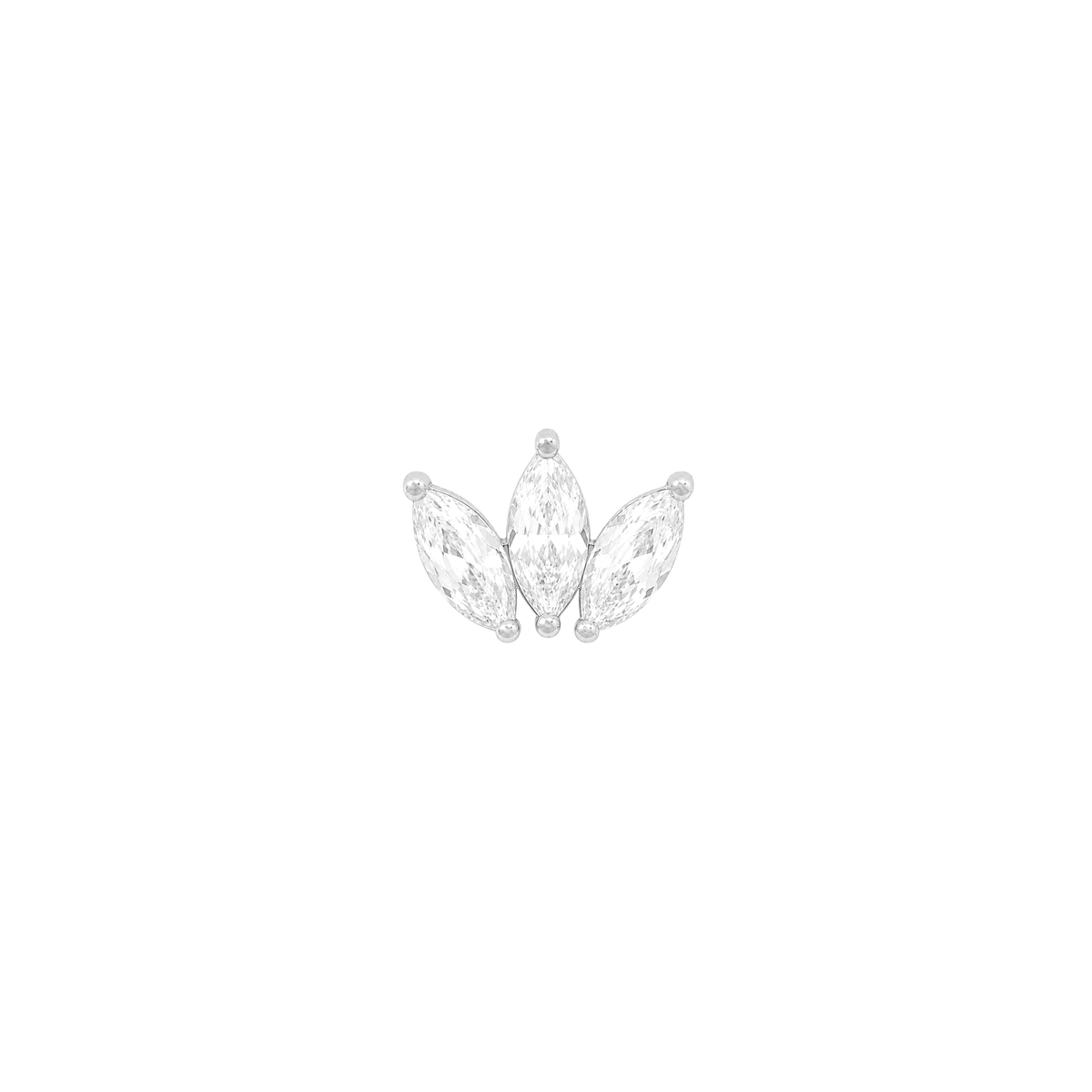 Moet Threadless End with CZ