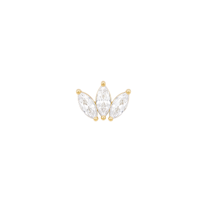 Moet Threadless End with CZ