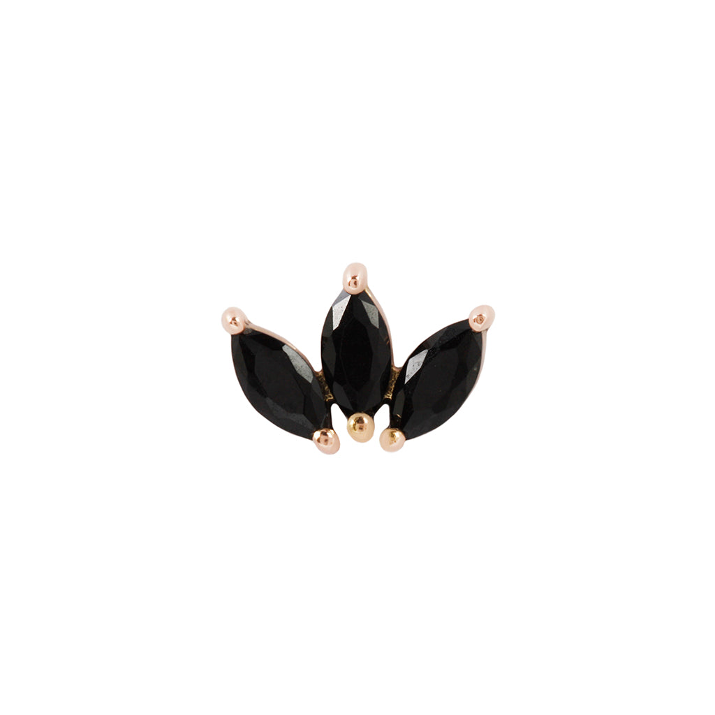 Moet Threadless End with Black Spinel