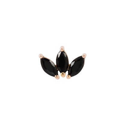 Moet Threadless End with Black Spinel