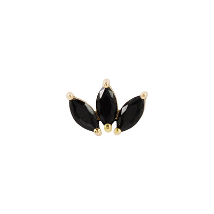 Moet Threadless End with Black Spinel
