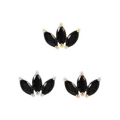 Moet Threadless End with Black Spinel