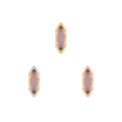 Mystic Threadless End with Labradorite