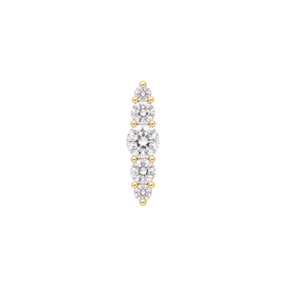Nala Threadless End with Diamond