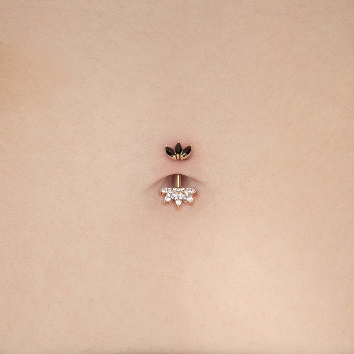 Moet Threadless End with Black Spinel