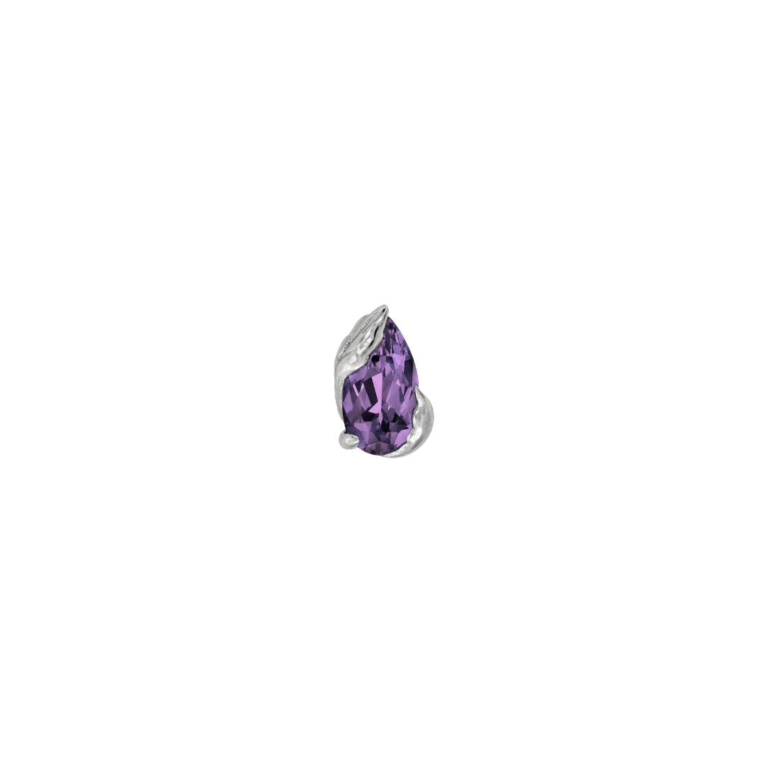 Occasion Threadless End with Amethyst