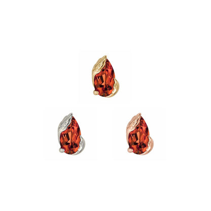 Occasion Threadless End with Garnet