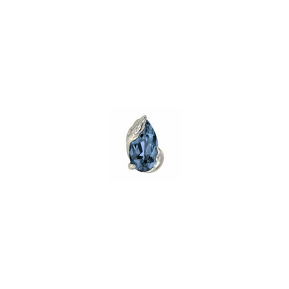 Occasion Threadless End with London Blue Topaz